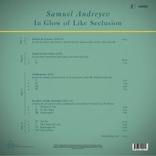 Samuel Andreyev (geb. 1981): Kantate für Sopran &amp; 10 Instrumente "In Glow of Like Seclusion" (180g), 2 LPs