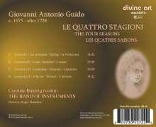 Giovanni Antonio Guido (1675-1728): Concerti Nr.1-4 "Le Quattro Stagioni", CD
