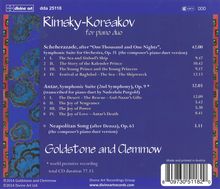 Nikolai Rimsky-Korssakoff (1844-1908): Scheherazade op.35 für Klavier 4-händig, CD