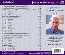 Carson Cooman (geb. 1982): Orgelwerke "Jubilee", CD