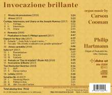 Carson Cooman (geb. 1982): Orgelwerke "Invocazione brillante", CD
