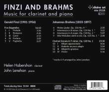 Johannes Brahms (1833-1897): Sonate für Klarinette &amp; Klavier op.120 Nr.1, CD