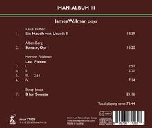 James W. Iman - Iman: Album III, CD
