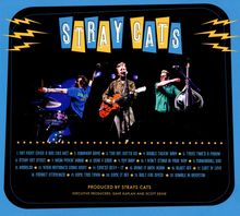 Stray Cats: Rocked This Town: From LA To London (Limited Boxset), 1 CD und 1 Merchandise