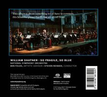 The National Symphony Orchestra &amp; William Shatner - So fragile, so blue, Super Audio CD