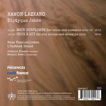 Ramon Lazkano (geb. 1968): Diptyque Jabes, CD
