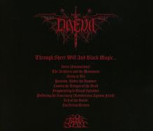 Daeva: Through Sheer Will And Black Magic..., CD