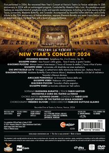 Neujahrskonzert 2024 (Teatro la Fenice) mit Fabio Luisi, DVD