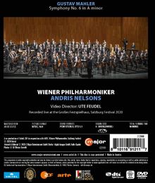 „GUSTAV MAHLER Symphony No. 6 in A minor. WIENER PHILHARMONIKER ANDRIS NELSONS“. Orchester auf Bühne.