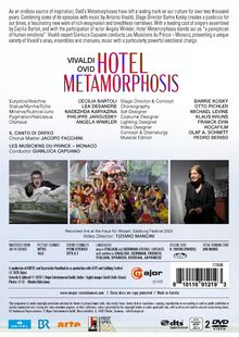 VIVALDI OVID HOTEL METAMORPHOSIS. Darsteller: CECILIA BARTOLI, LEA DESANDRE. Regie: BARRIE KOSKY. Aufnahmen im Haus für Mozart.