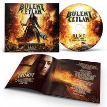 "Bülent Ceylan", "B.I.N.T.", "Metal Inside", "Highly Explosive", "Stumpf ist Trumpf", Feuer, Person in dynamischer Pose.