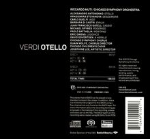 Giuseppe Verdi (1813-1901): Otello, 2 Super Audio CDs