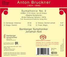 Anton Bruckner (1824-1896): Symphonie Nr.3, Super Audio CD