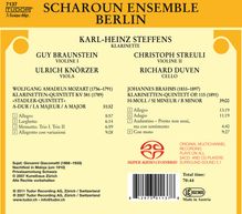 Wolfgang Amadeus Mozart (1756-1791): Klarinettenquintett KV 581, Super Audio CD