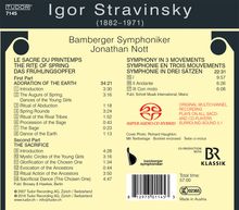 Igor Strawinsky (1882-1971): Le Sacre du Printemps, Super Audio CD