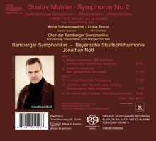 Gustav Mahler (1860-1911): Symphonie Nr.2, 2 Super Audio CDs