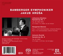 Johannes Brahms (1833-1897): Symphonie Nr.1, 2 Super Audio CDs