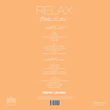 "RELAX Edition Sixteen," Trackliste: A/B: "Belleza," "Cool Heat"; C/D: "Ocean Glow," "Freak-A-Zoid." Beige Hintergrund.