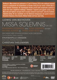 Ludwig van Beethoven (1770-1827): Missa Solemnis op.123, DVD