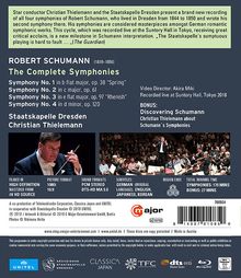 Robert Schumann (1810-1856): Symphonien Nr.1-4, Blu-ray Disc