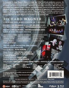 Richard Wagner (1813-1883): Der Ring des Nibelungen - "The Colon Ring" (7-stündige Kurzfassung), 3 Blu-ray Discs