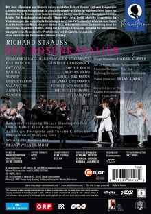Richard Strauss (1864-1949): Der Rosenkavalier, 2 DVDs