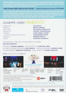 Giuseppe Verdi (1813-1901): Tutto Verdi Vol.3: Nabucco (DVD), DVD