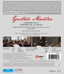 Gustav Mahler (1860-1911): Symphonien Nr.9 &amp; 10 (Adagio), Blu-ray Disc