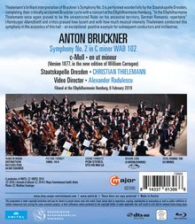 Anton Bruckner (1824-1896): Symphonie Nr.2, Blu-ray Disc