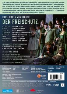Carl Maria von Weber (1786-1826): Der Freischütz, 2 DVDs