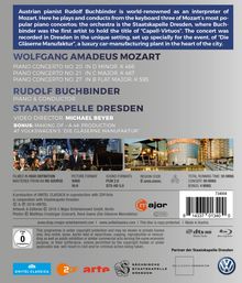 Wolfgang Amadeus Mozart (1756-1791): Klavierkonzerte Nr.20,21,27, Blu-ray Disc