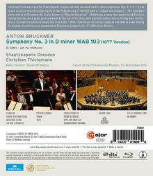 Anton Bruckner (1824-1896): Symphonie Nr.3, Blu-ray Disc