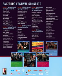 Salzburger Festspiele - Konzerte 2007-2013, 6 Blu-ray Discs
