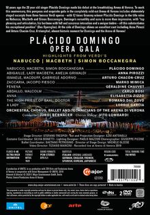 Placido Domingo - Opera Gala "50 Years at the Arena di Verona", 2 DVDs