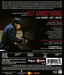 Kit Armstrong plays Wagner/Liszt/Mozart, Blu-ray Disc