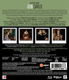 Giuseppe Verdi (1813-1901): Don Carlos, Blu-ray Disc