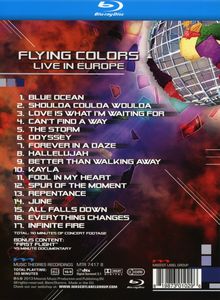 Flying Colors: Live In Europe, Blu-ray Disc