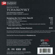 Peter Iljitsch Tschaikowsky (1840-1893): Symphonie Nr.5, Super Audio CD