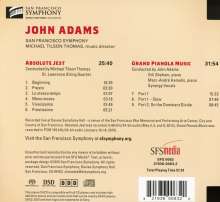 John Adams (geb. 1947): Absolute Jest für Streichquartett &amp; Orchester, Super Audio CD