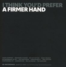 Hamish Hawk: A Firmer Hand, CD