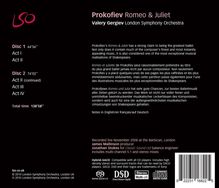 Serge Prokofieff (1891-1953): Romeo &amp; Julia-Ballettmusik op.64a, 2 Super Audio CDs