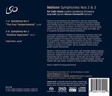 Carl Nielsen (1865-1931): Symphonien Nr.2 &amp; 3, Super Audio CD