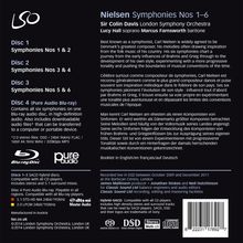 Carl Nielsen (1865-1931): Symphonien Nr.1-6, 3 Super Audio CDs und 1 Blu-ray Audio