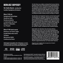 Hector Berlioz (1803-1869): Berlioz Odyssey - The Complete Sir Colin Davis Recordings, 10 CDs und 6 Super Audio CDs
