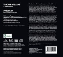 VAUGHAN WILLIAMS  
A Sea Symphony  
MACONCHY  
Nocturne for Orchestra  
Sir Antonio Pappano conductor  
Masabane Cecilia Rangwanasha soprano  
Will Liverman baritone  
London Symphony Chorus  
London Symphony Orchestra  
Sirens "new writing music" Logo  