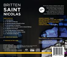 Benjamin Britten (1913-1976): St.Nicolas-Cantata op.42, 1 CD und 1 Super Audio CD Non-Hybrid
