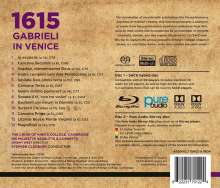King's College Choir Cambridge - 1615 Gabrieli in Venice, 1 Blu-ray Audio und 1 Super Audio CD