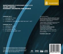 Dmitri Schostakowitsch (1906-1975): Symphonien Nr.3 &amp; 10, Super Audio CD