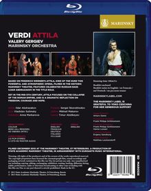 Giuseppe Verdi (1813-1901): Attila, Blu-ray Disc