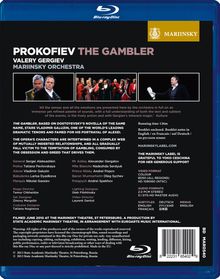 Serge Prokofieff (1891-1953): Der Spieler op.24 (Oper nach Dostojewsky), Blu-ray Disc